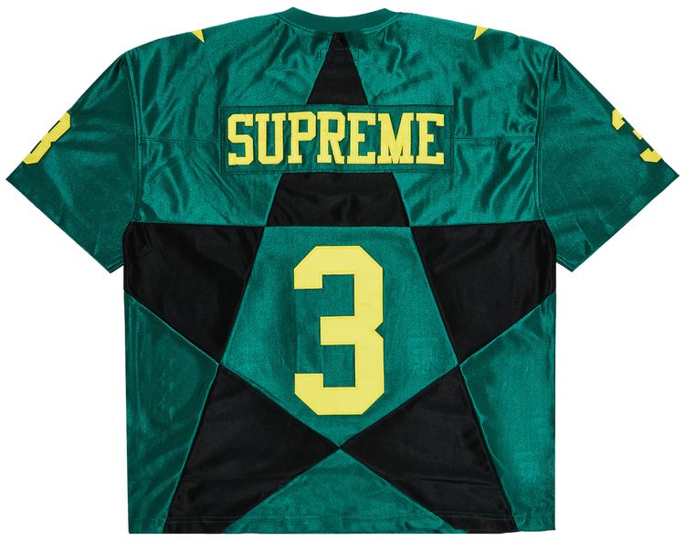 Supreme Star Football Jersey Dark Green