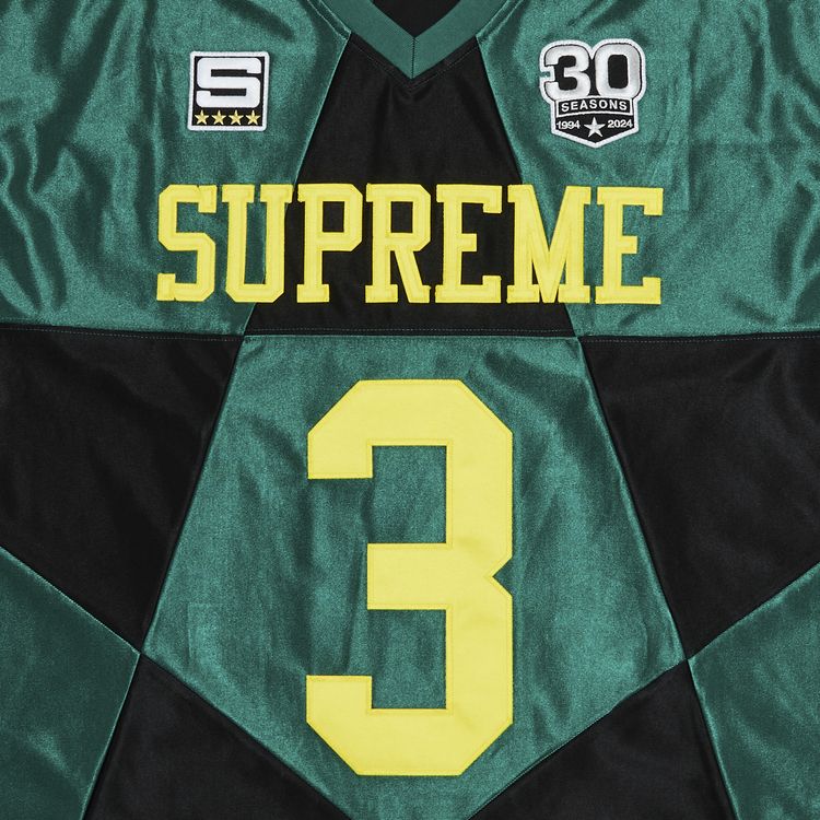 Supreme Star Football Jersey Dark Green