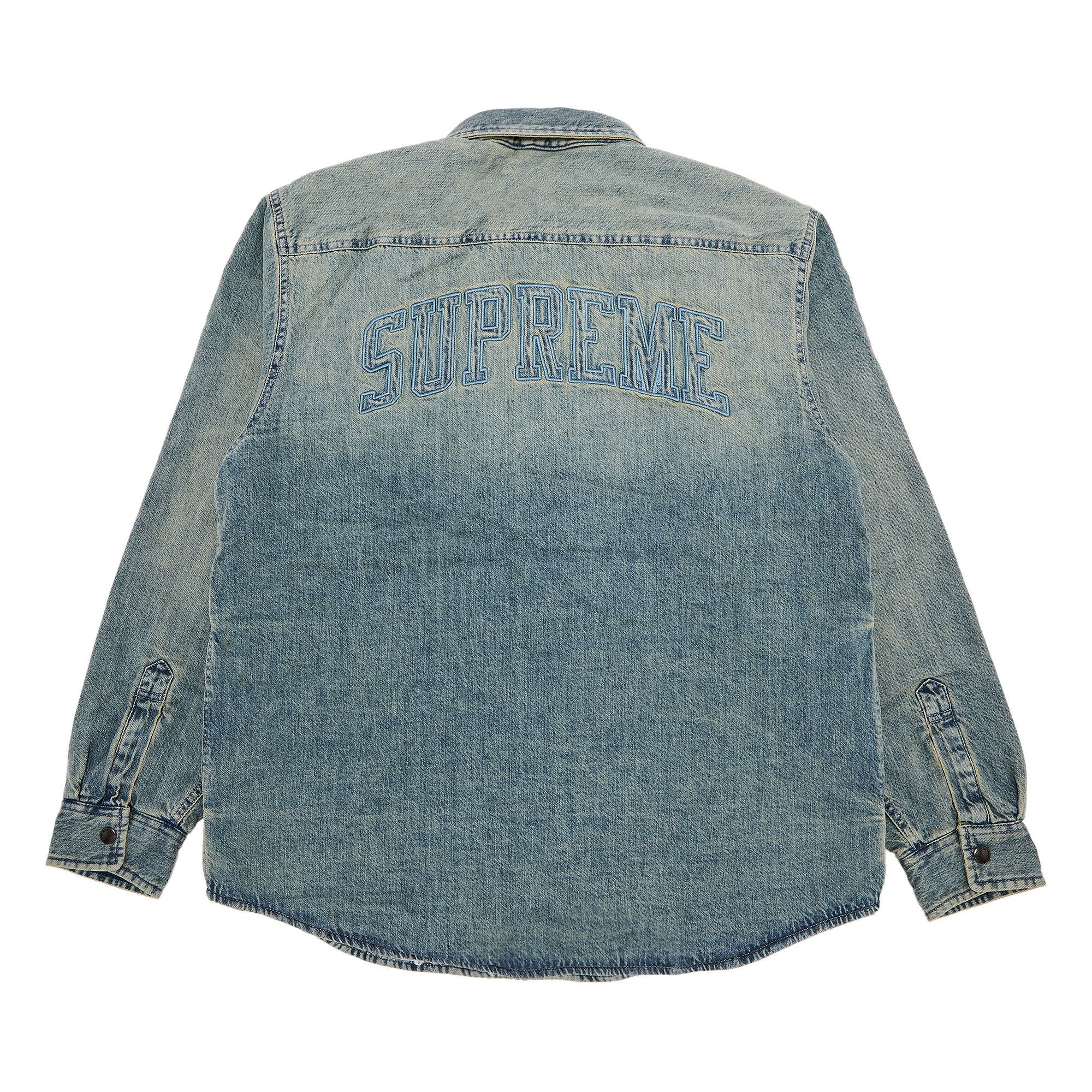 Supreme Studded Seam Denim Trucker Jacket (SS25)
