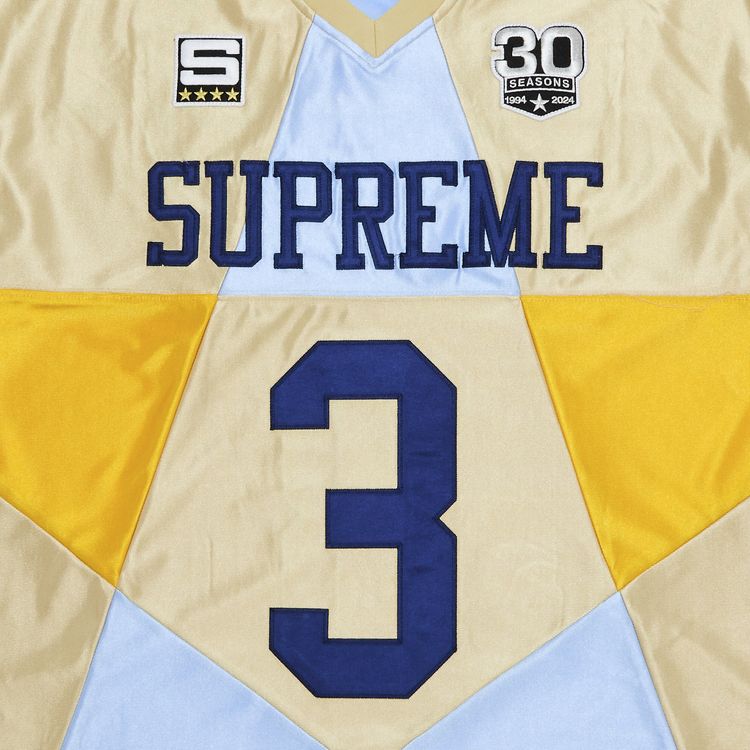 Supreme Star Football Jersey Gold