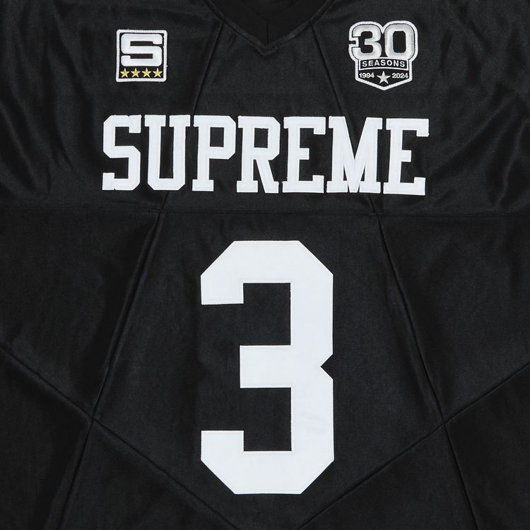Supreme Star Football Jersey Black