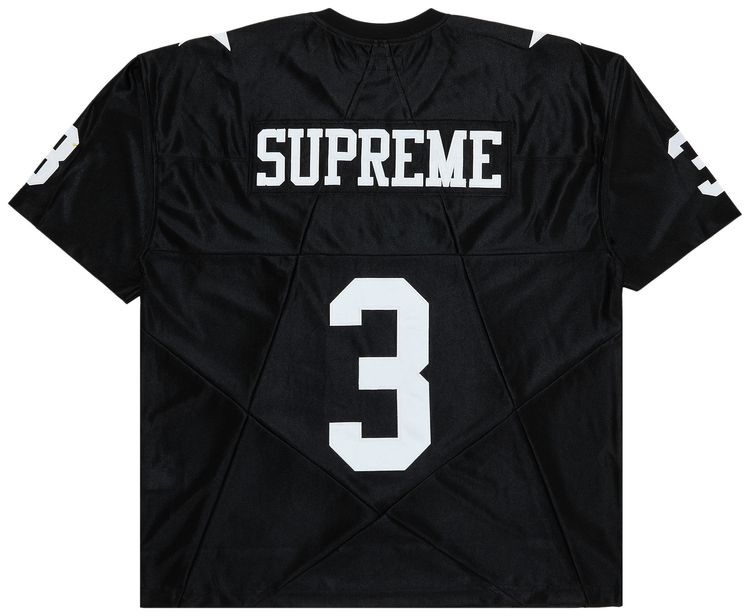 Supreme Star Football Jersey Black