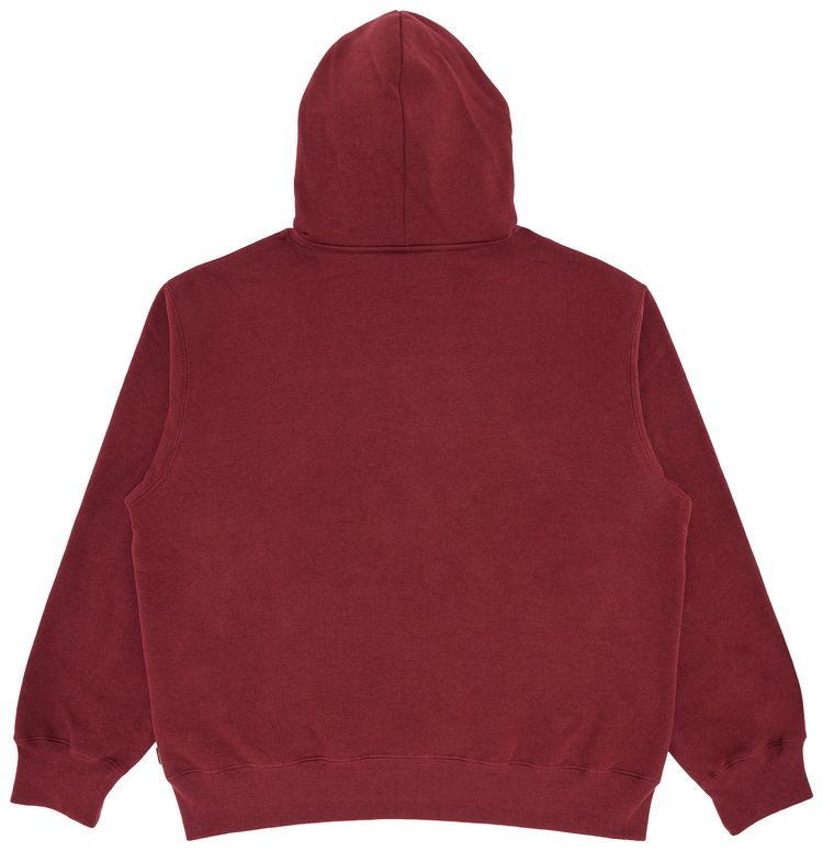 Supreme Mister Cartoon Zip Up Hooded Sweatshirt Plum
