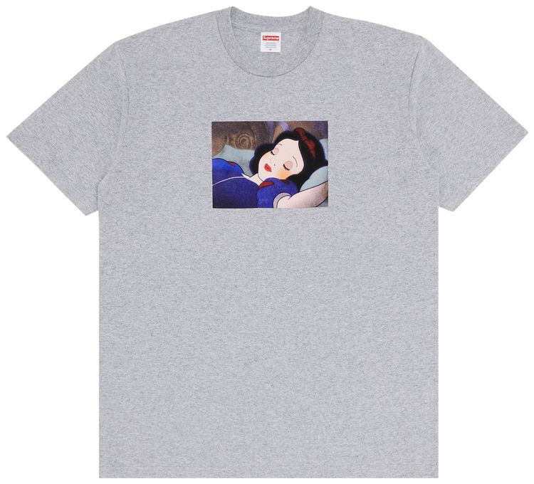 Supreme Snow White Tee Heather Grey