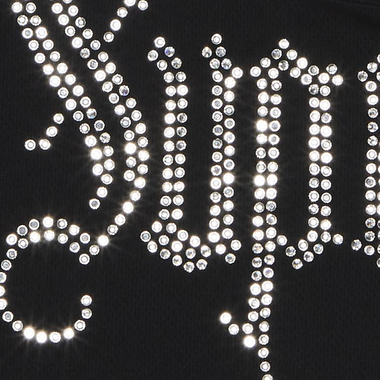 Supreme Rhinestone Balaclava Black