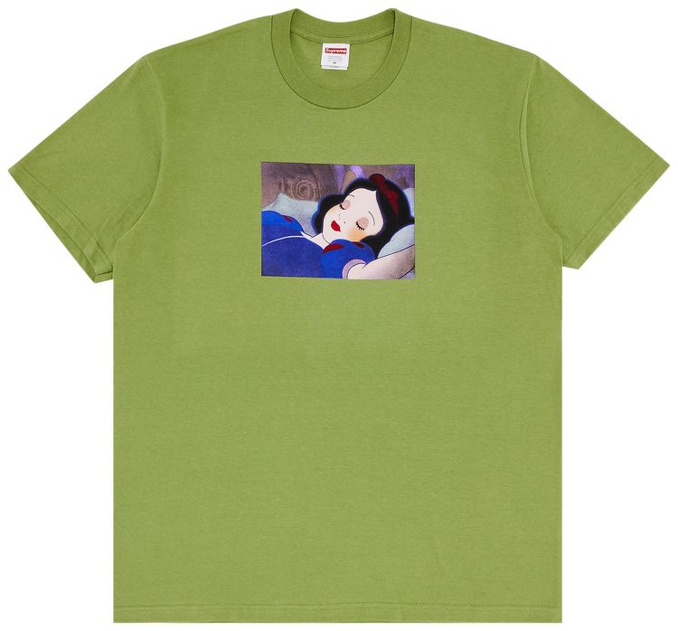 Supreme Snow White Tee Moss