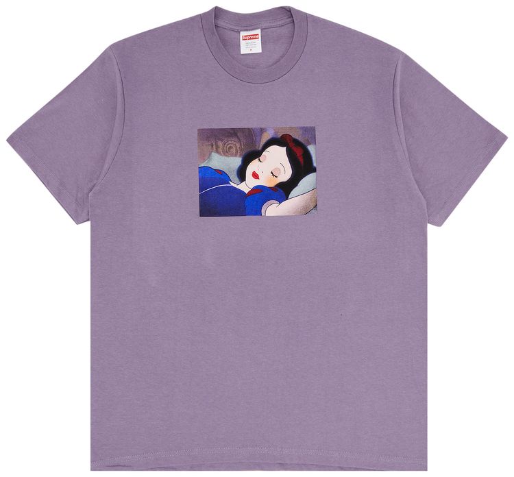 Supreme Snow White Tee Dusty Purple