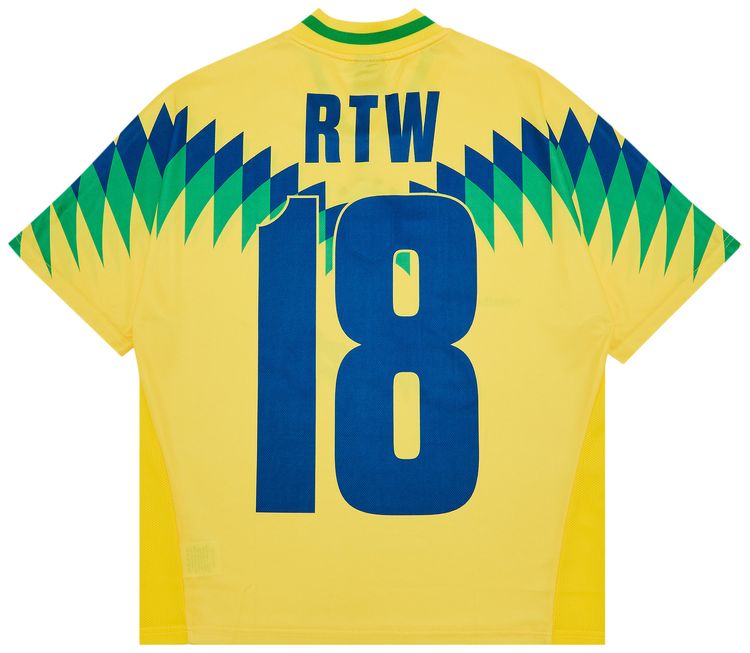 Corteiz Club America Jersey Brasil Yellow