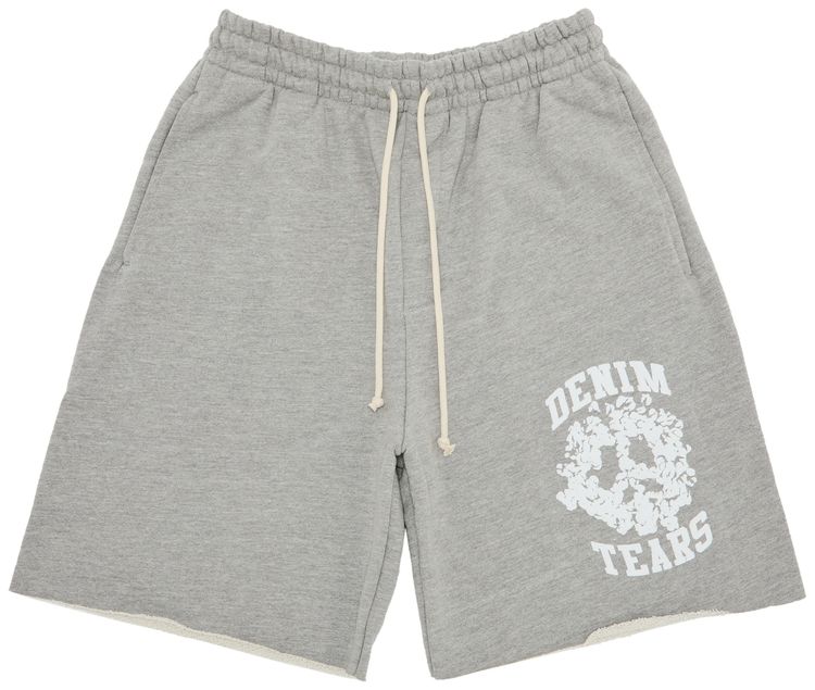 Denim Tears University Shorts Grey
