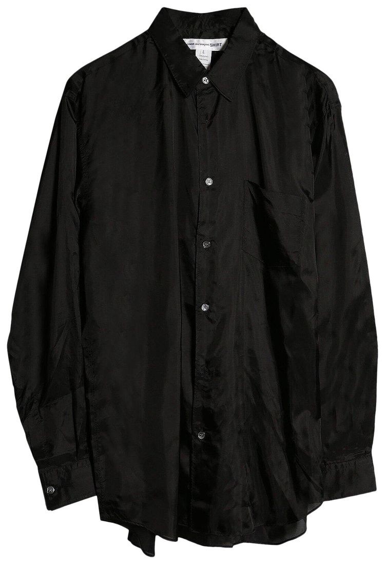 Comme des Garcons SHIRT Forever Long Sleeve Shirt Black