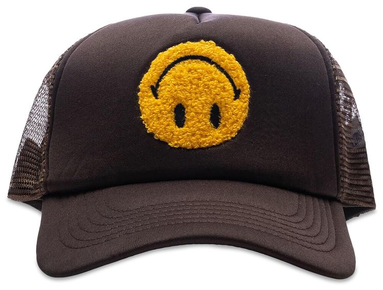 Market Smiley Upside Down Trucker Hat Acorn
