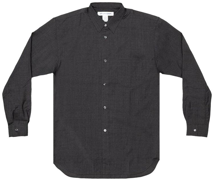 Comme des Garcons Woven Shirt Light Grey
