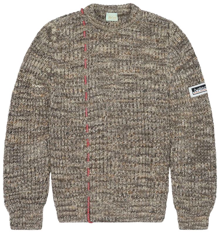 Aries Military Space Dye Jumper Grey