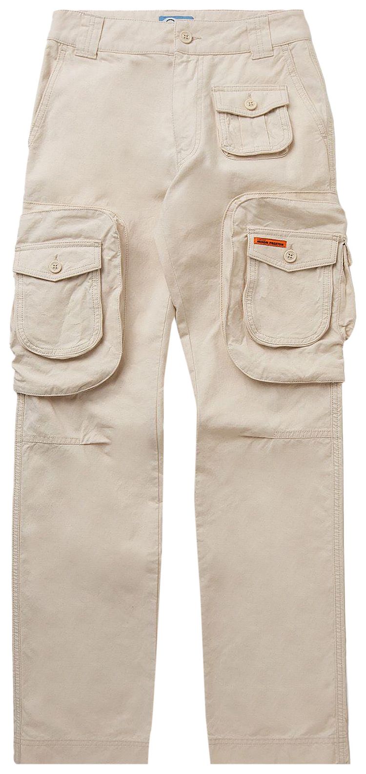 Heron Preston Ex Ray Canvas Cargo Pants White