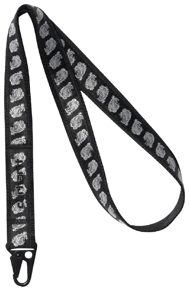 Carhartt WIP Paisley Keychain Black