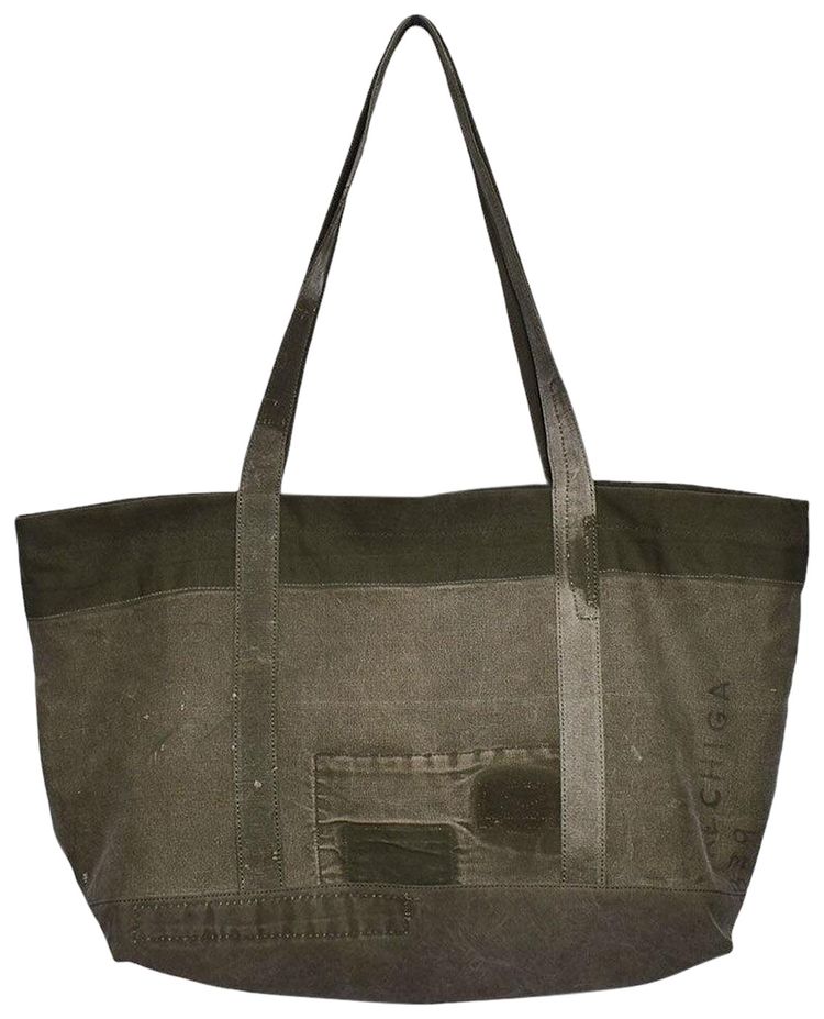 READYMADE Vintage Duffle Big Tote Bag Khaki