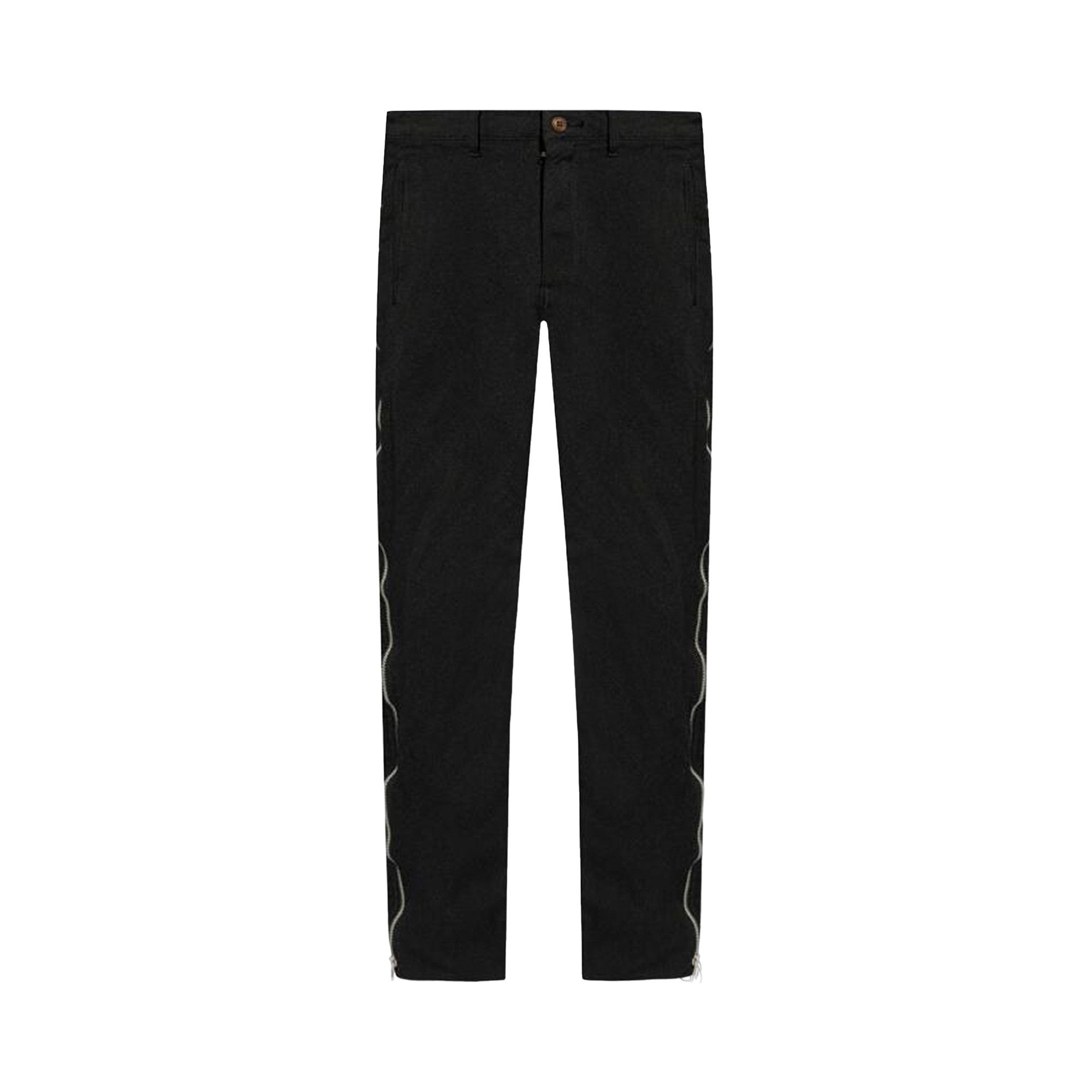 Buy Comme des Garçons Double Zipper Line Pants 'Black' - 1M P003 052 BLAC |  GOAT