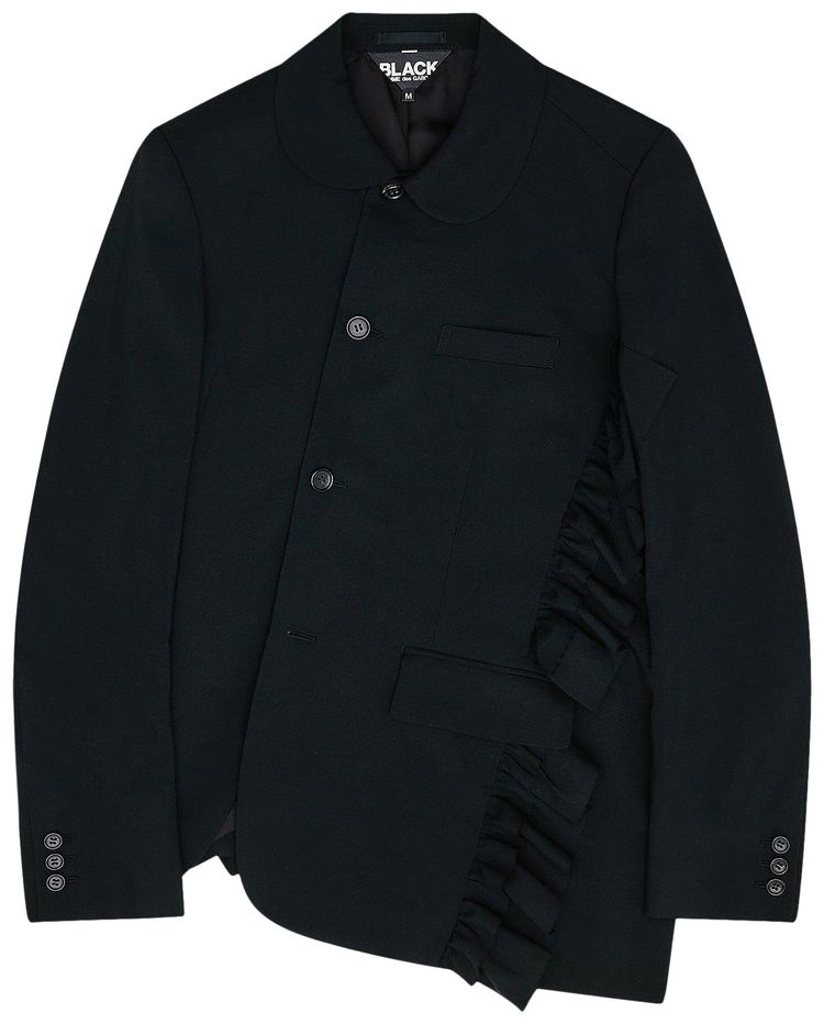 Comme des Garcons Wool Tropical Jacket Black