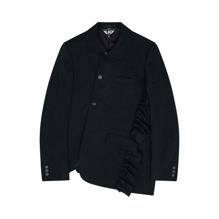 COMME des GARCONS Wool gabardine Suka embroidered tiger jumpsuit Overall GU-11001S black S