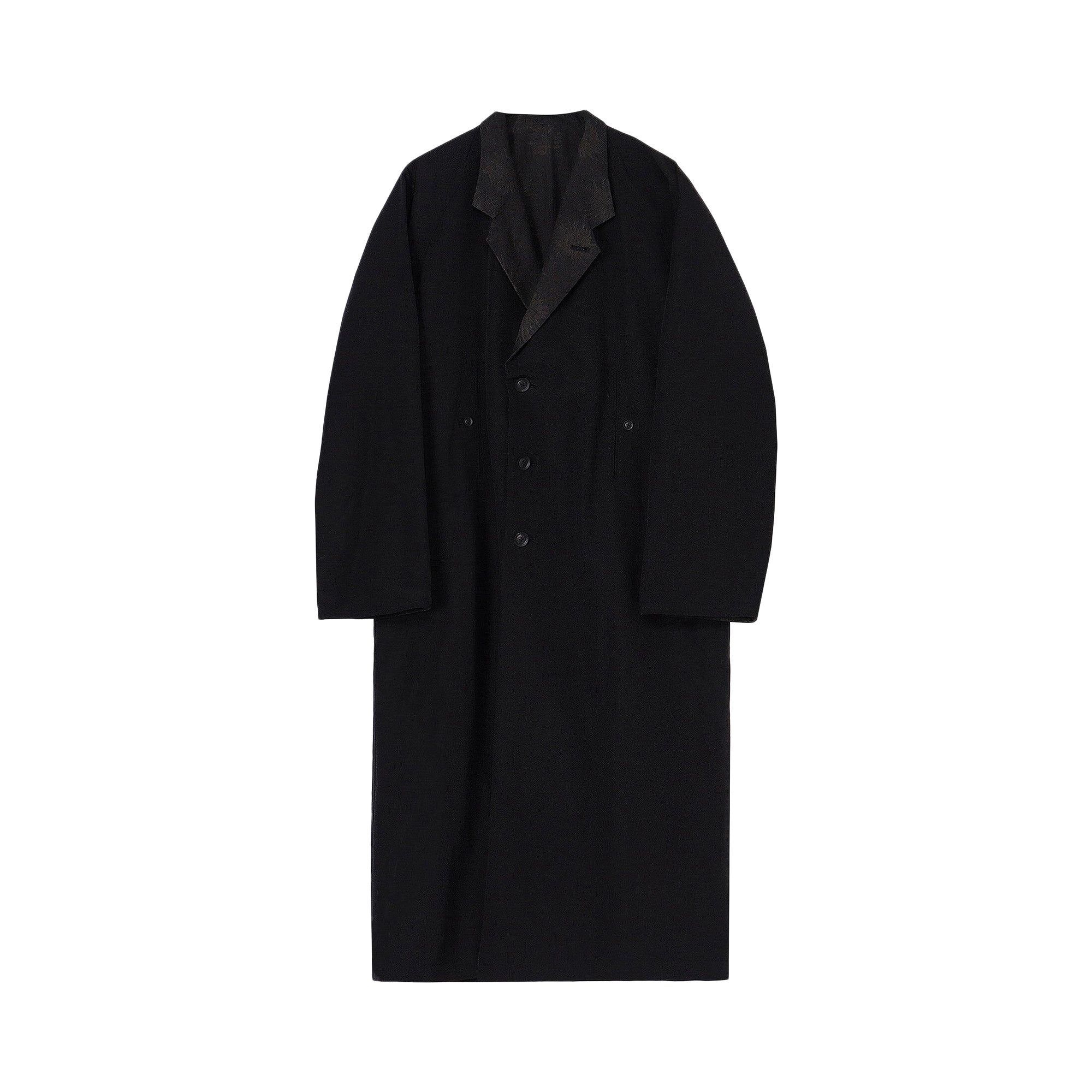 Yohji Yamamoto ヨウジヤマモト Raglan Big Coat Buy Yohji Yamamoto Pour Homme Grosgrain Lining PT Raglan