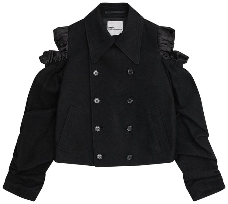 Comme des Garcons Wrinkle Jacket Black