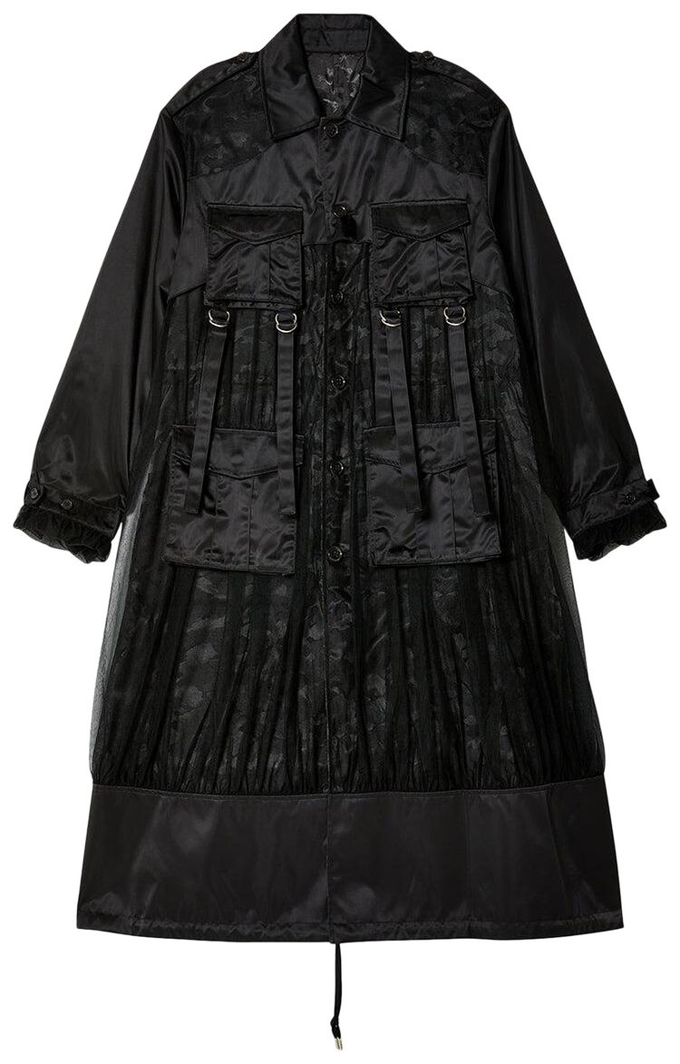 Comme des Garcons 4 Pockets Coat Black
