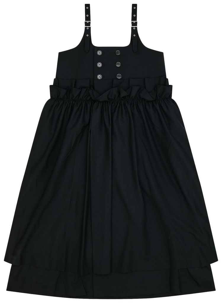 Comme des Garcons Suspender Skirt Black