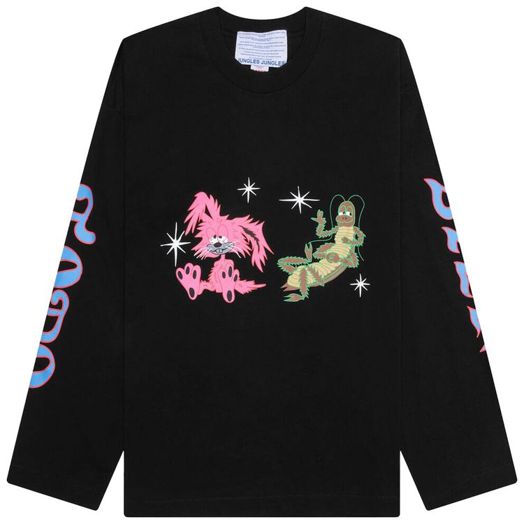 Jungles Todo Bien Long Sleeve Tee Black