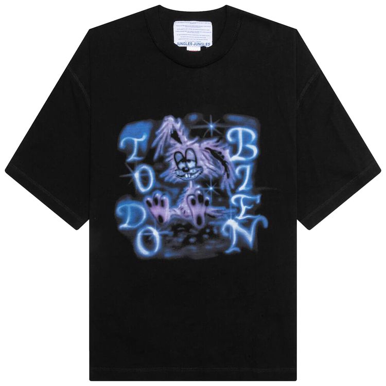 Jungles Todo Bien Reversible Tee Black
