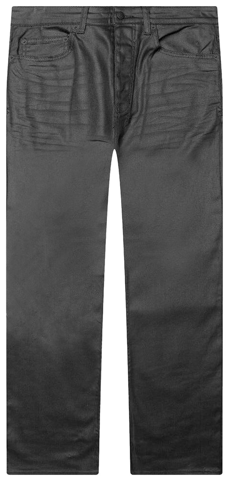 Ksubi Bronko Wax Wash Bootcut Jeans Black