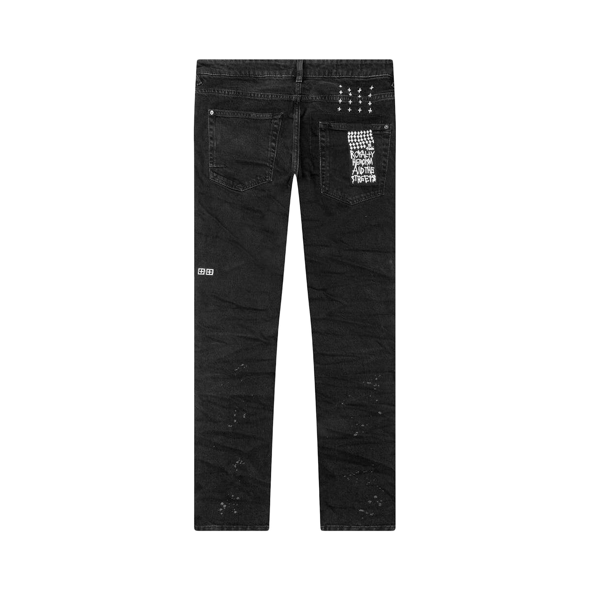 Buy Ksubi Van Winkle Artist Skinny Jeans 'Black