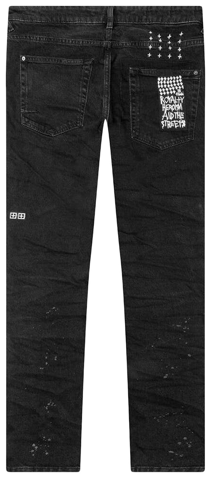 Ksubi Van Winkle Artist Skinny Jeans Black