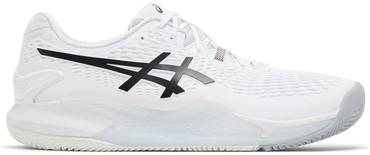 Asics Gel Resolution 9 Clay White Black