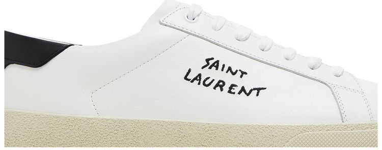 Saint Laurent SL 06 Court Leather White Black 2023