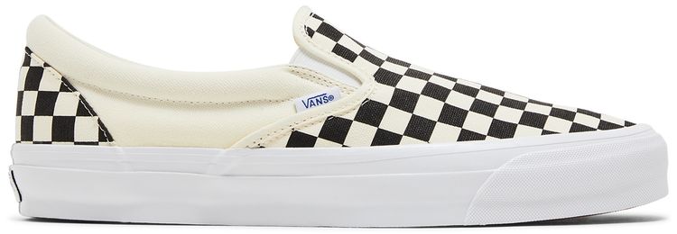 Vans Slip On Reissue 98 LX Checkerboard   Black