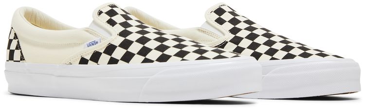 Vans Slip On Reissue 98 LX Checkerboard   Black