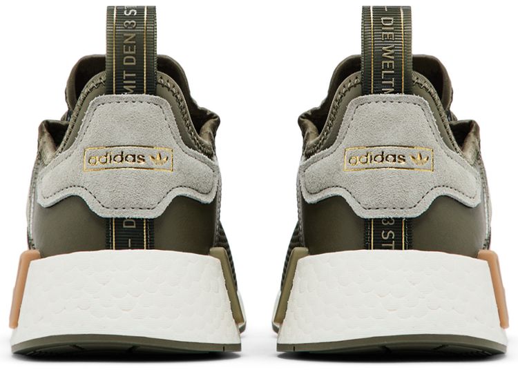 Adidas NMD R1 Olive Strata Silver Pebble