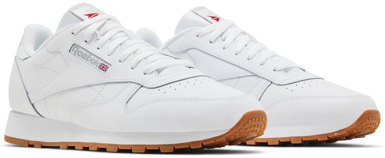 Classic Leather White Grey Gum