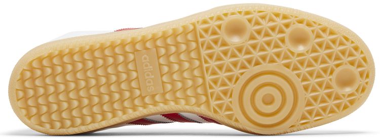 Adidas Samba OG J White Collegiate Red Gum
