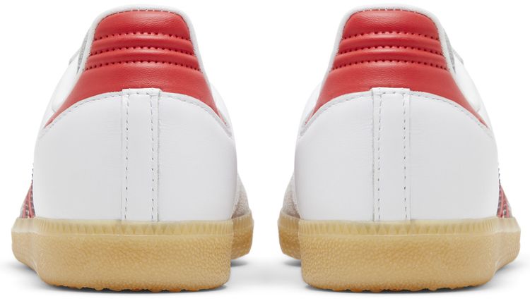 Adidas Samba OG J White Collegiate Red Gum