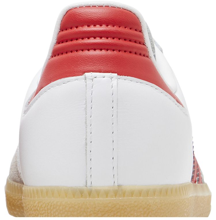 Adidas Samba OG J White Collegiate Red Gum