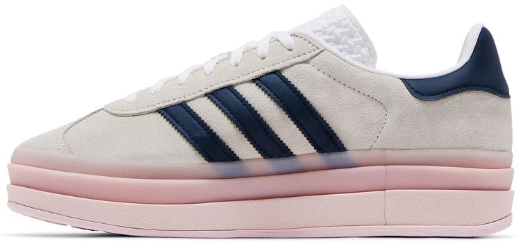 Adidas Wmns Gazelle Bold White Clear Pink Indigo