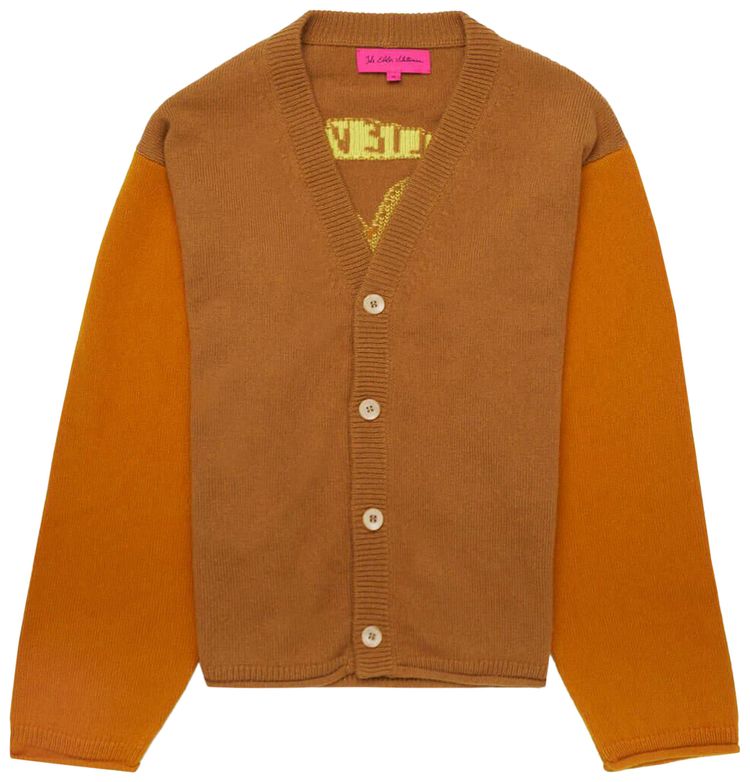 The Elder Statesman Love And Aliens Cardgian Toffee