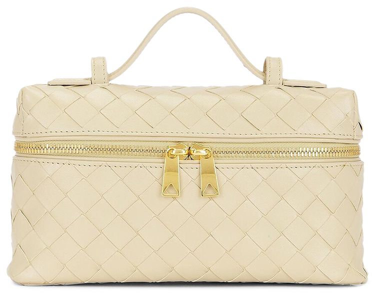 Bottega Veneta Bang Bang Vanity Case Bag Light Butterscotch