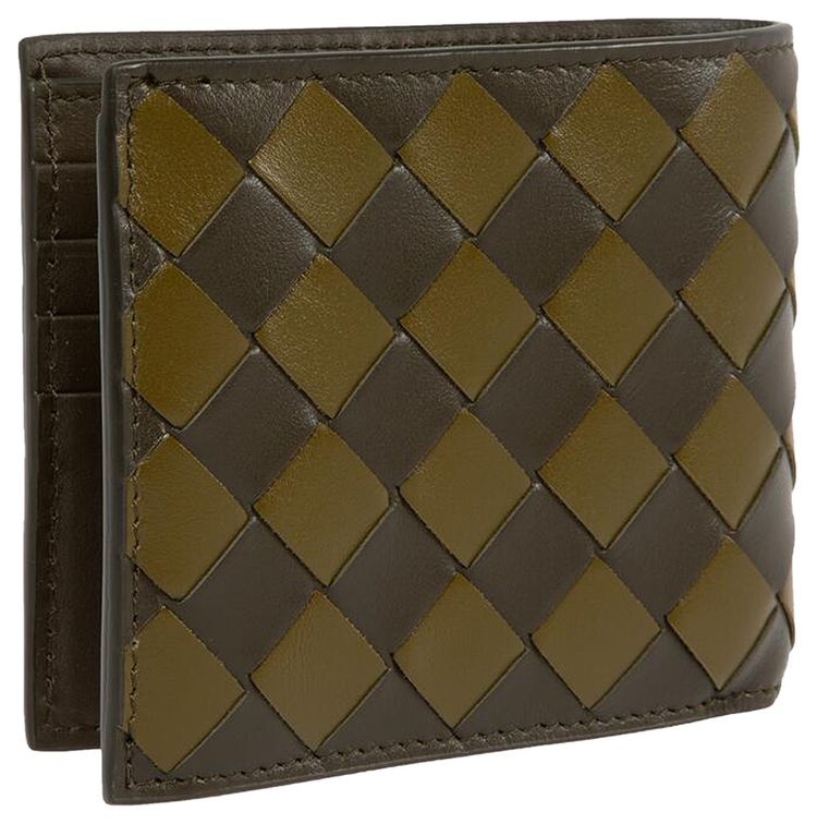 Bottega Veneta Bifold Wallet KhakiOlive Oil