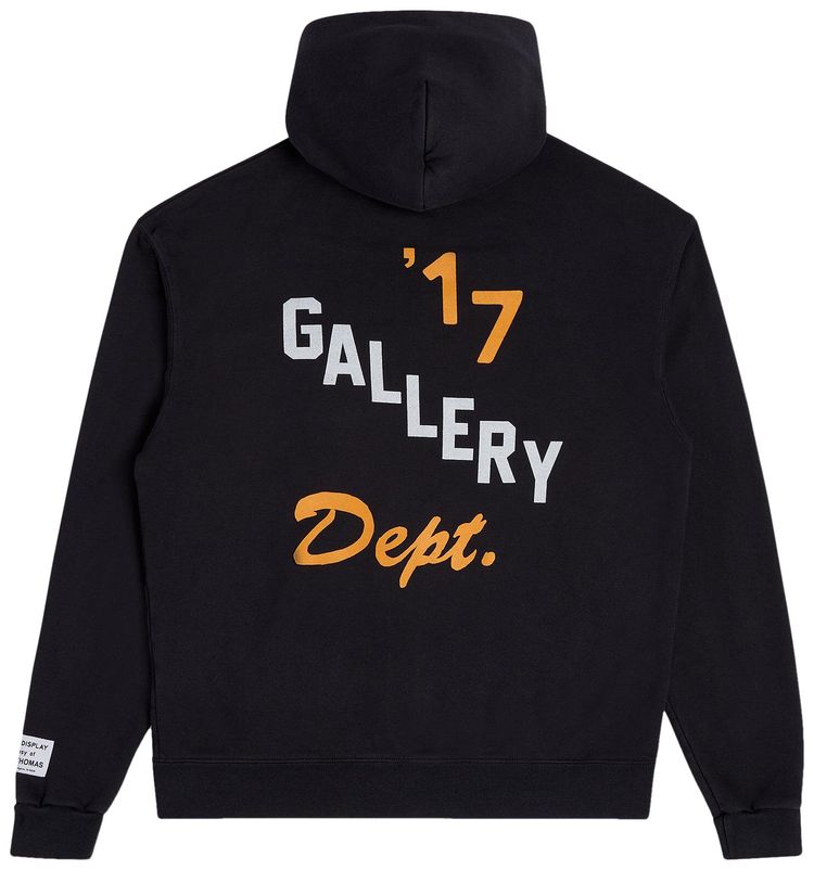 Gallery Dept Boxing Merch Zip Hoodie Vintage Black