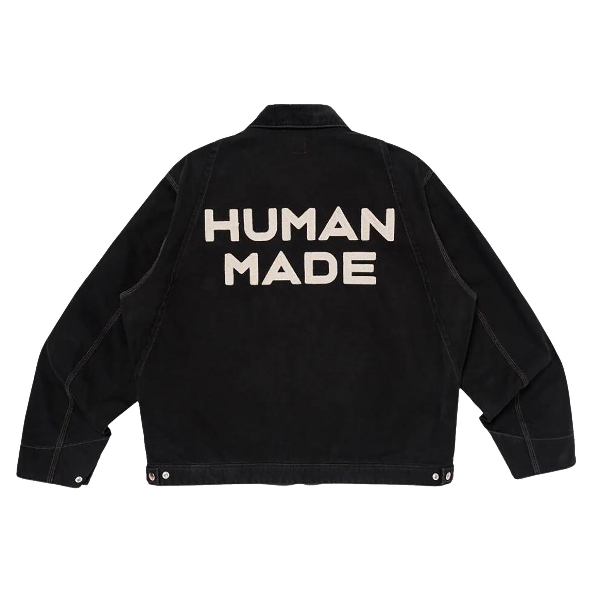 売れ筋ランキングも掲載中！ Buy Human Made Zip-Up Embroidery Blouson 'Black' - HM28JK041 ジャケット・アウター