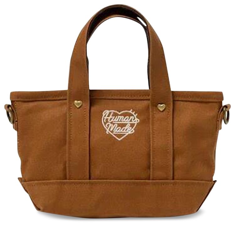 Human Made Duck Mini Shoulder Bag Brown