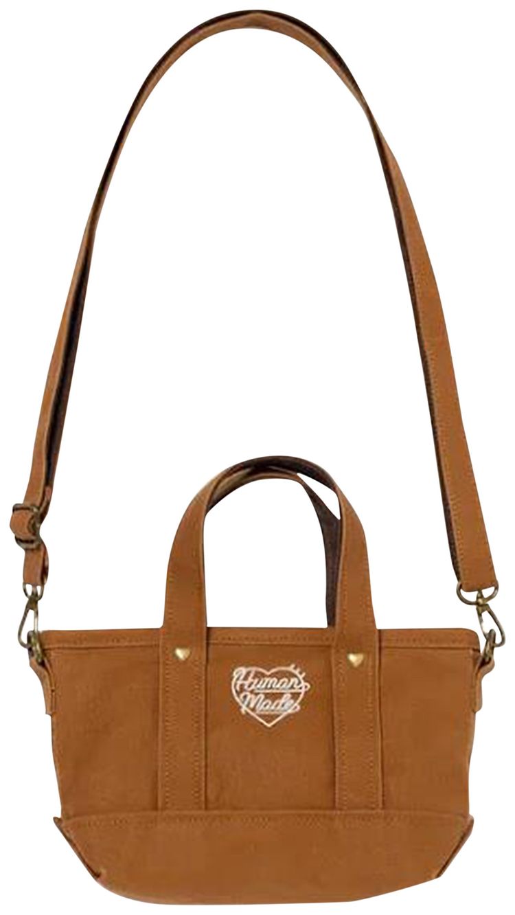 Human Made Duck Mini Shoulder Bag Brown