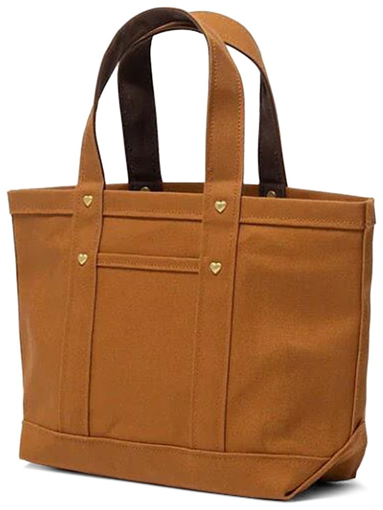 Human Made Duck Canvas Tote Bag Brown